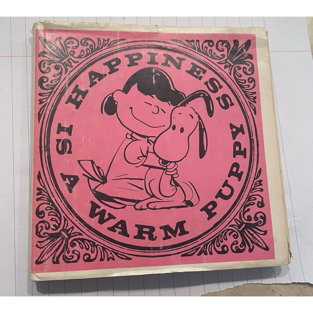 Happiness Is‎ A Warm Puppy By Charles M. Schulz - HCDJ - 1St 1962